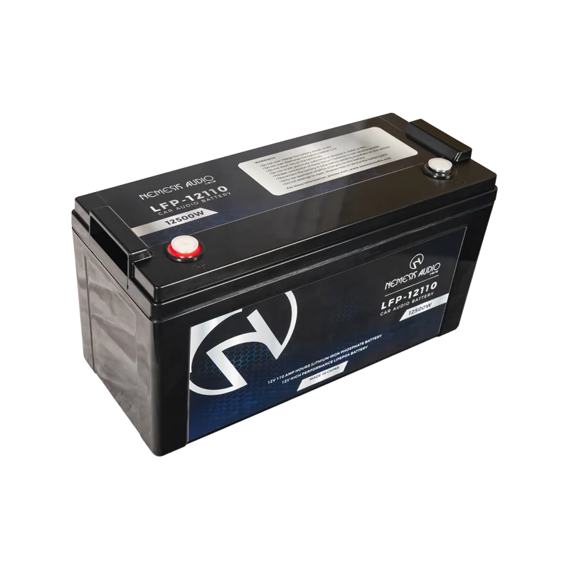 Nemesis Audio LFP-12110 | 12V 110Ah LiFePO4 Car Audio Battery