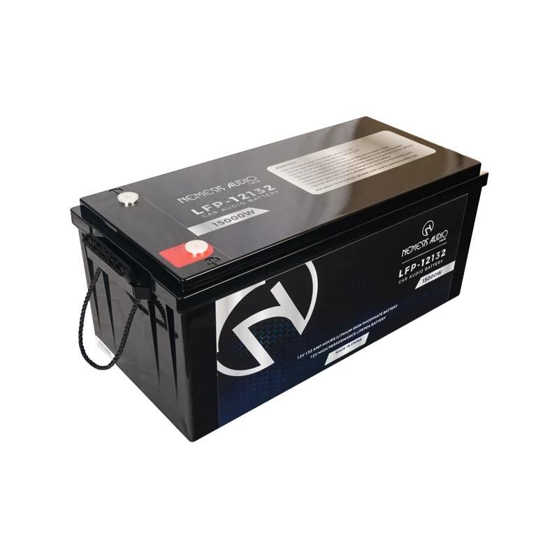 Nemesis Audio LFP-12132 | 12V 132Ah LiFePO4 Car Audio Battery