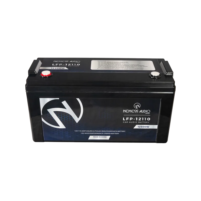 Nemesis Audio LFP-12110 | 12V 110Ah LiFePO4 Car Audio Battery