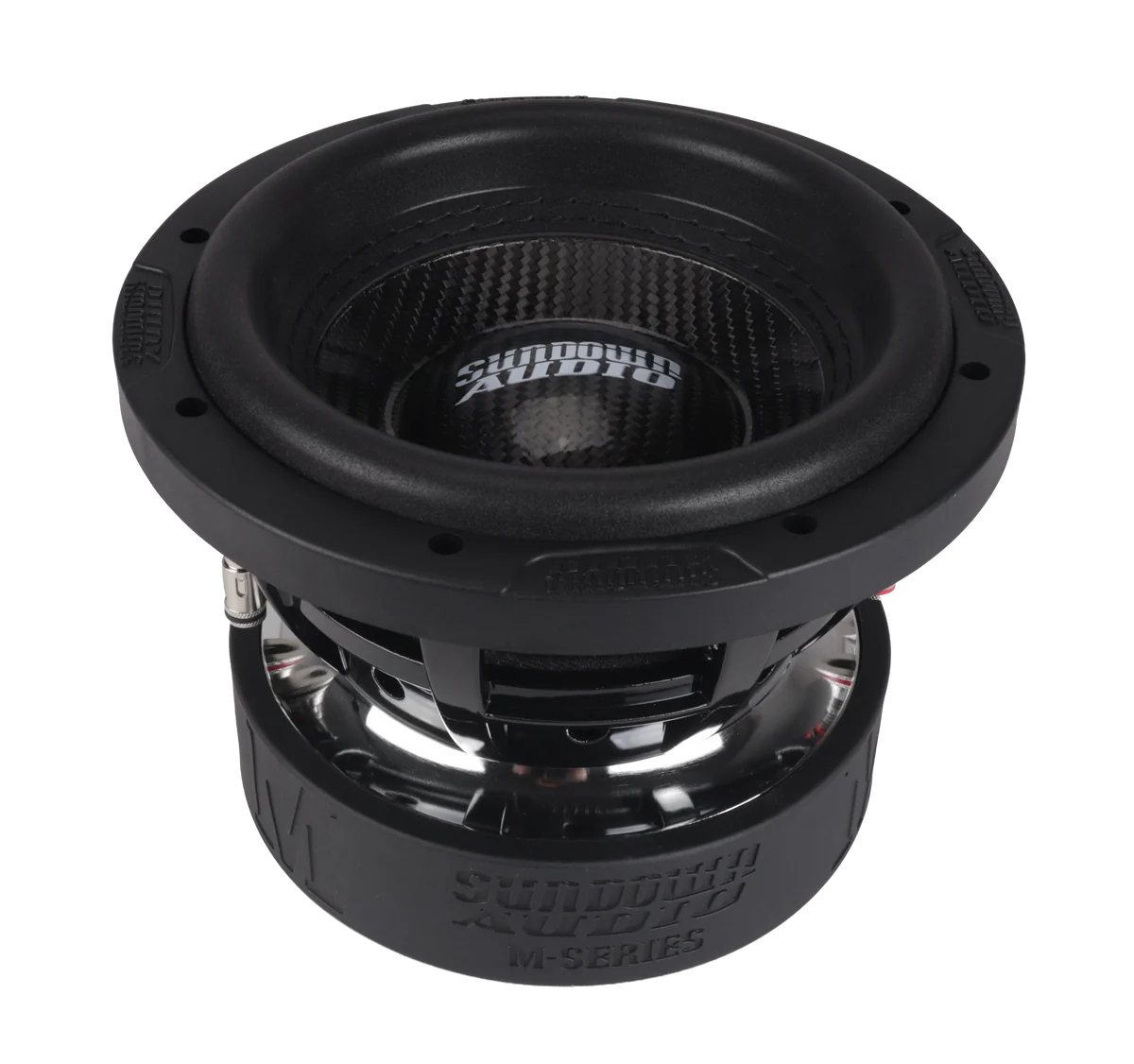 (4) Sundown M8 & Chevy Crew Cab 07-13 & 19-26 Quad 8" Subwoofer Bass Package