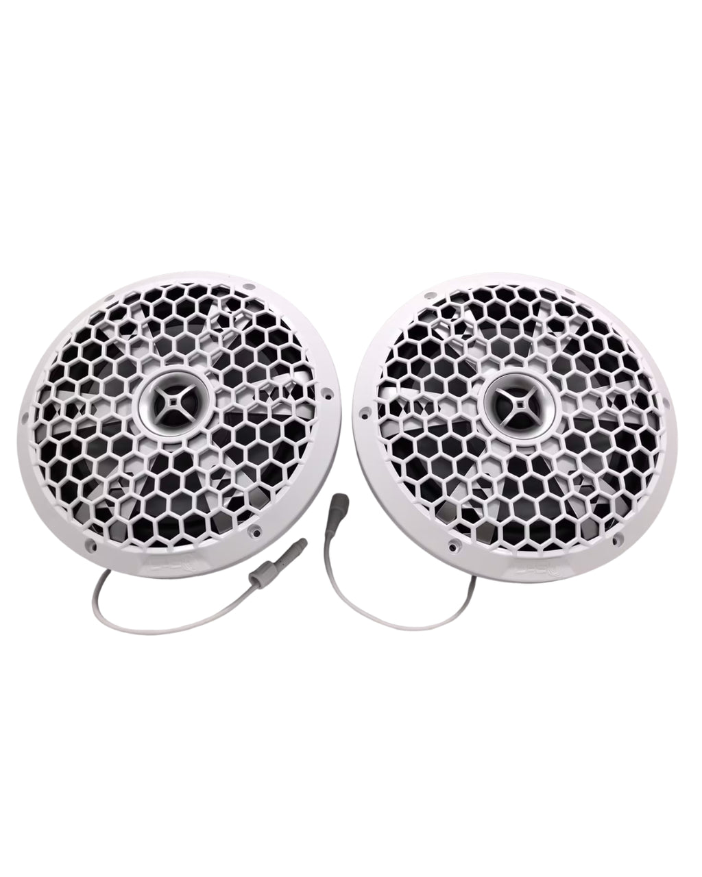Down4Sound M3 80 | 8" 200W RMS Marine RGB LED Coaxial Speakers (Pair)