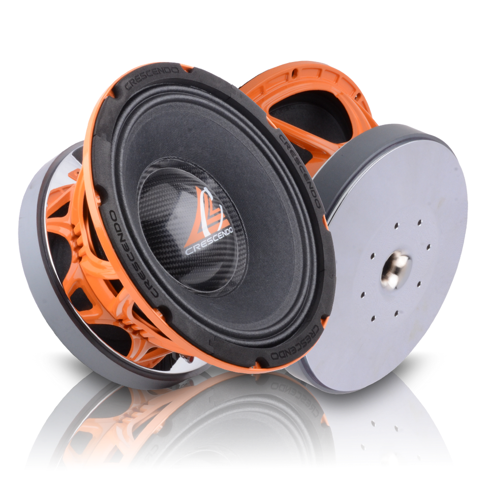 Crescendo Audio MBC 10" 1000W RMS MidBass Cartel Woofer (Single)