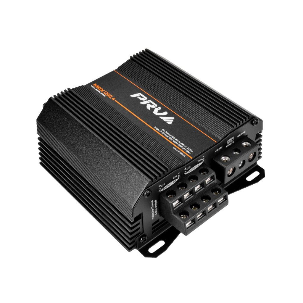 PRV Audio MDX1200.4 4-Channel Full Range Mini Amplifier