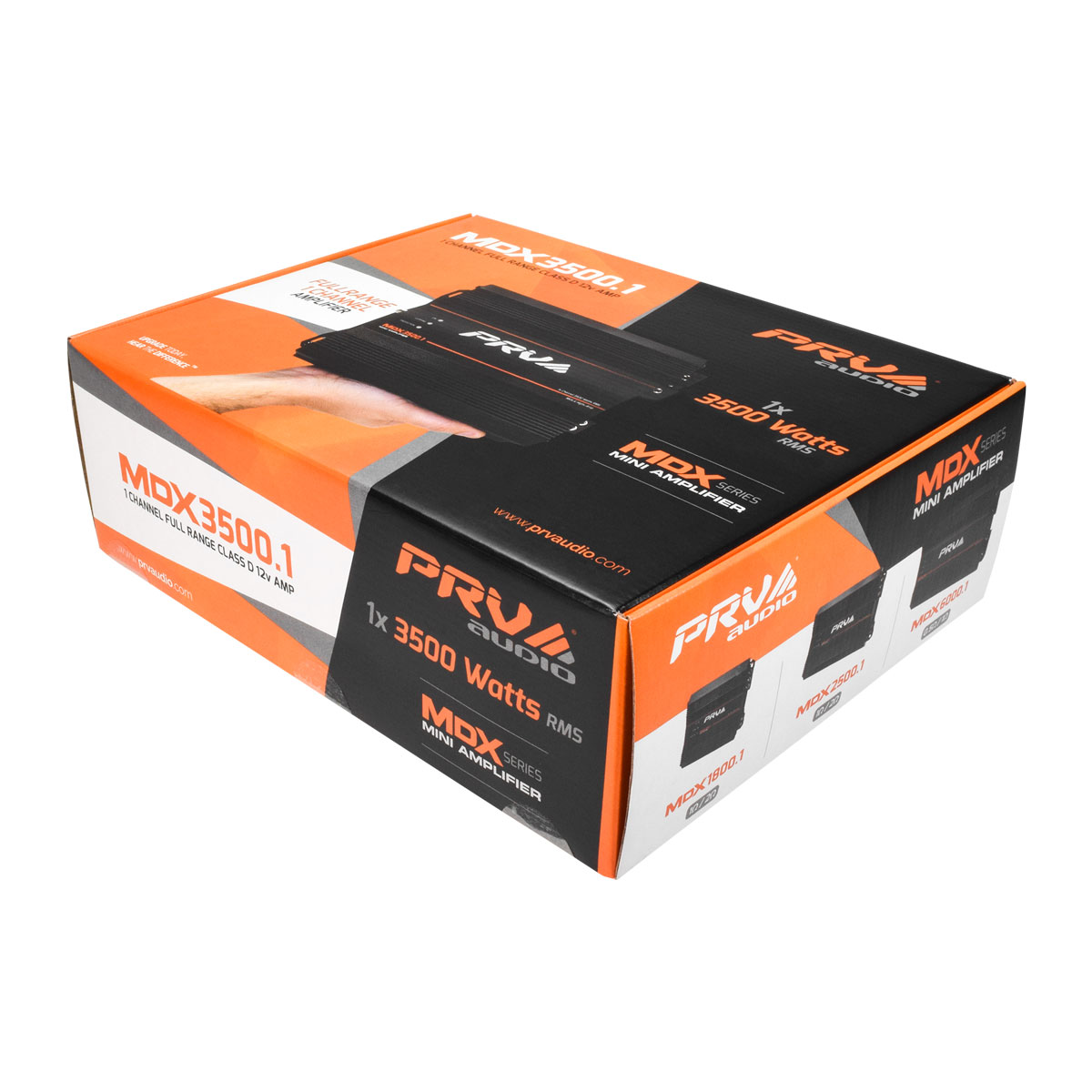 PRV Audio MDX3500.1 | 3500W RMS Full Range Monoblock Amplifier 0.5 Ohm