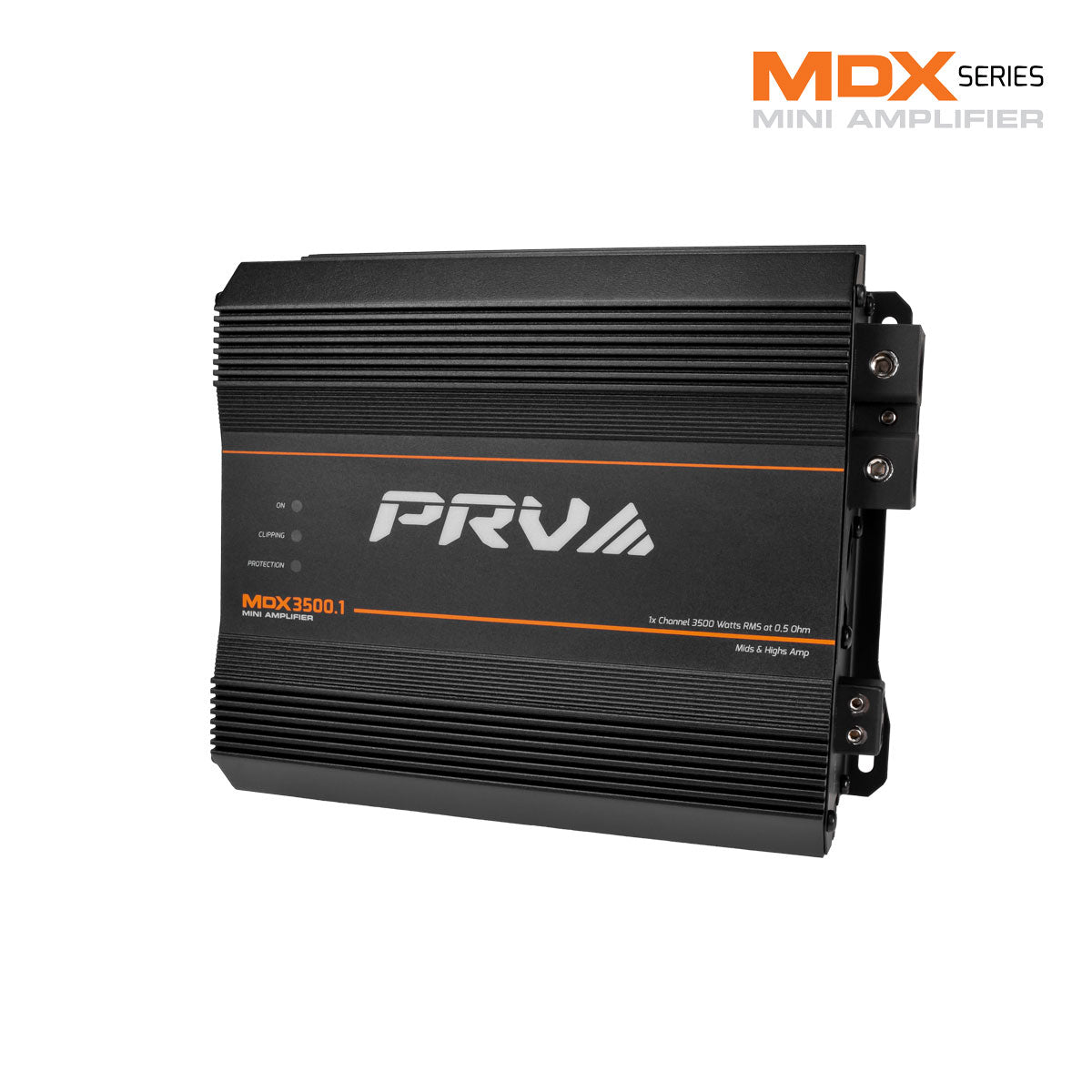 PRV Audio MDX3500.1 | 3500W RMS Full Range Monoblock Amplifier 0.5 Ohm