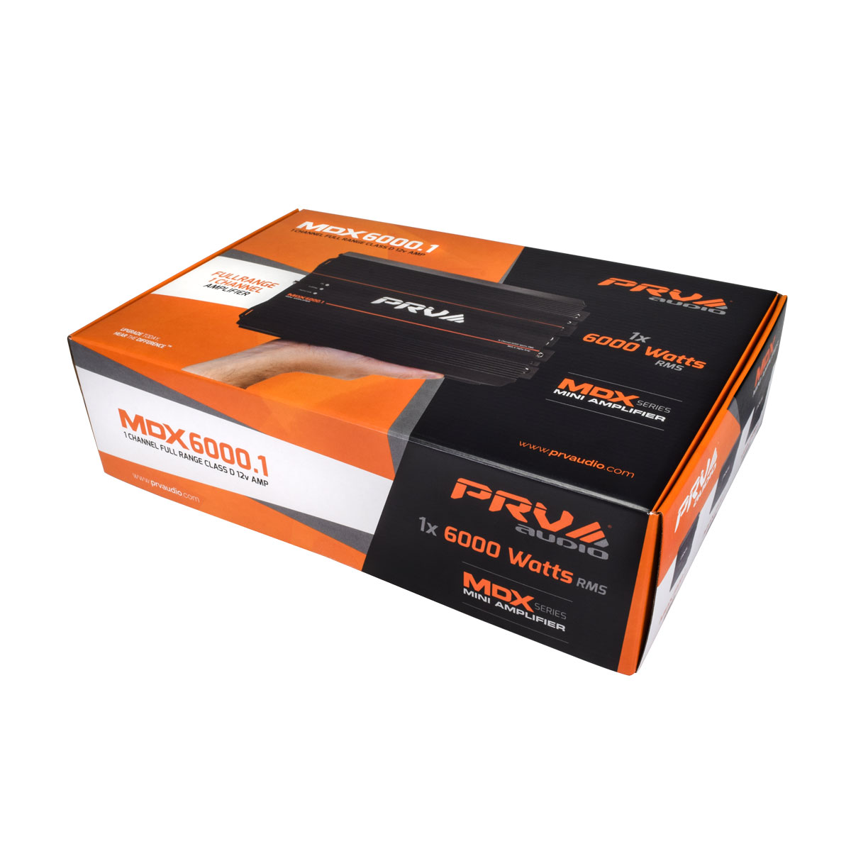 PRV Audio MDX6000.1 | 6000W RMS Full Range Monoblock Amplifier 0.5 Ohm