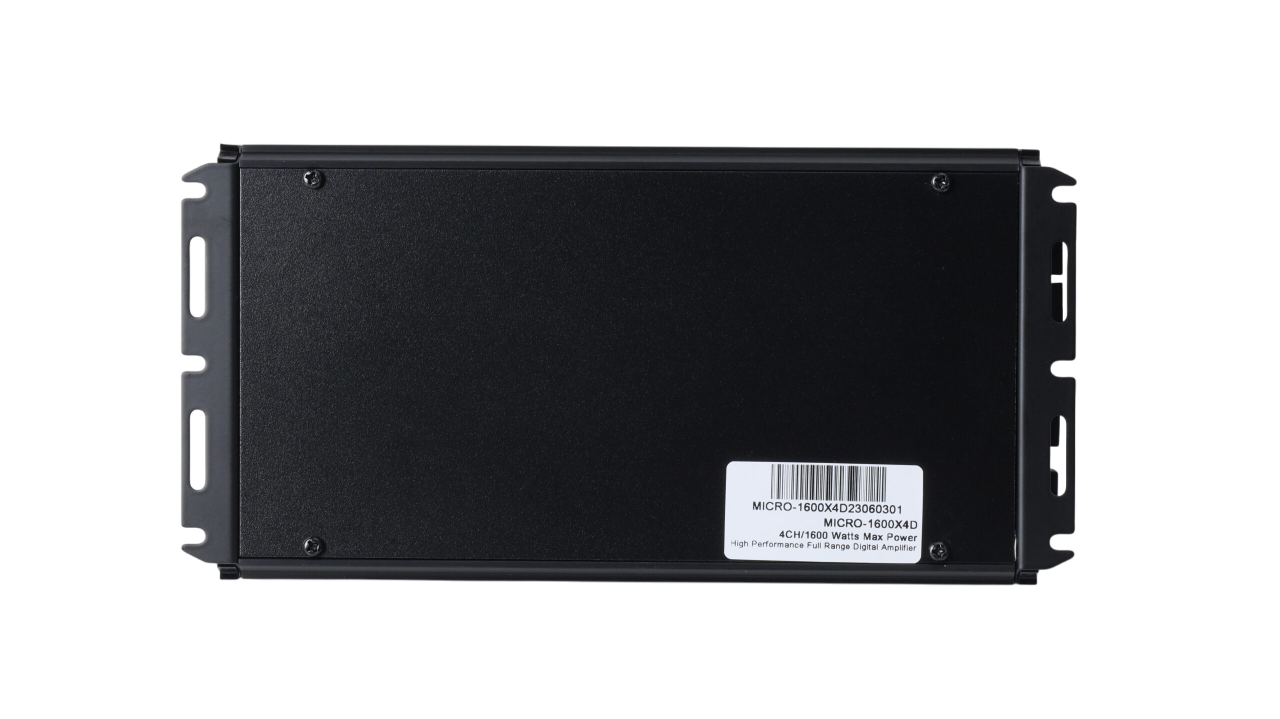 Nemesis Audio MICRO-1600X4 600W 4-Channel Class D Full Range Amplifier