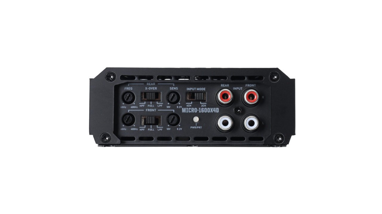 Nemesis Audio MICRO-1600X4 600W 4-Channel Class D Full Range Amplifier