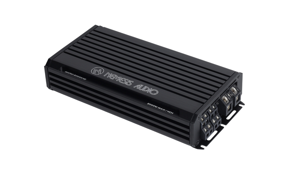 Nemesis Audio MICRO-2000X4D 1000W RMS Class D 4-Channel Micro Amplifier