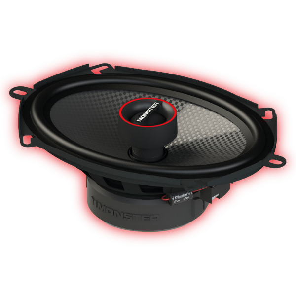 Monster MS572C 5"×7″ 2-Way Coaxial Speakers (Pair)