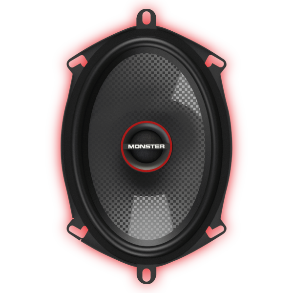 Monster MS572C 5"×7″ 2-Way Coaxial Speakers (Pair)