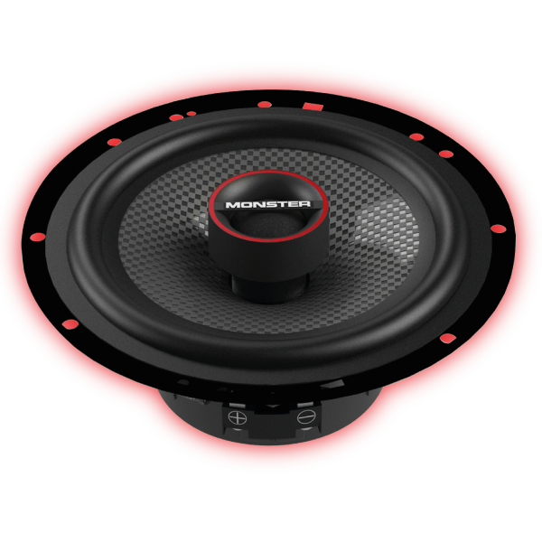 Monster MS652C 6.5″ 2-Way Coaxial Speakers (Pair)
