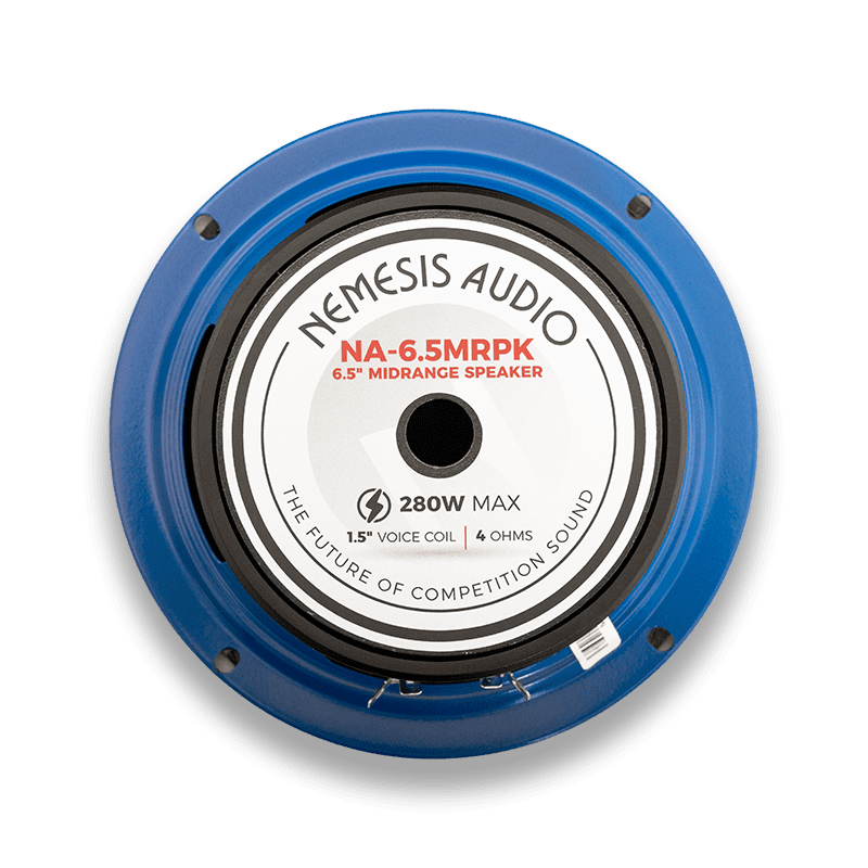 Nemesis Audio NA-6.5MRPK 6.5" Midrange Speakers & Pro Tweeters Combo