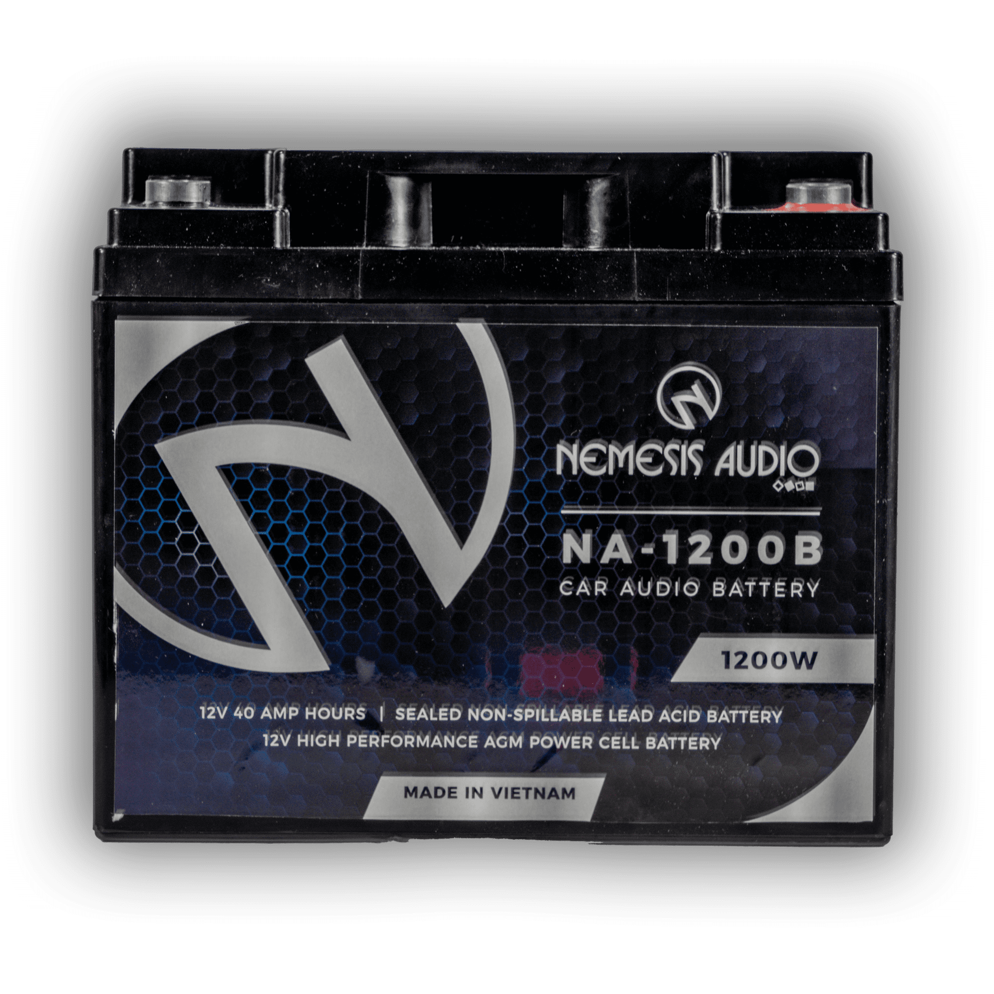 Nemesis Audio NA-1200B 40AH 1200W AGM Power Cell 12V Battery
