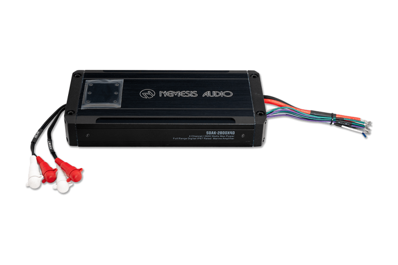 Nemesis Audio SOAK-2800X4D 4-Channel Marine Amplifier