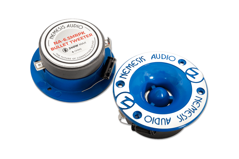 Nemesis Audio NA-6.5MRPK 6.5" Midrange Speakers & Pro Tweeters Combo