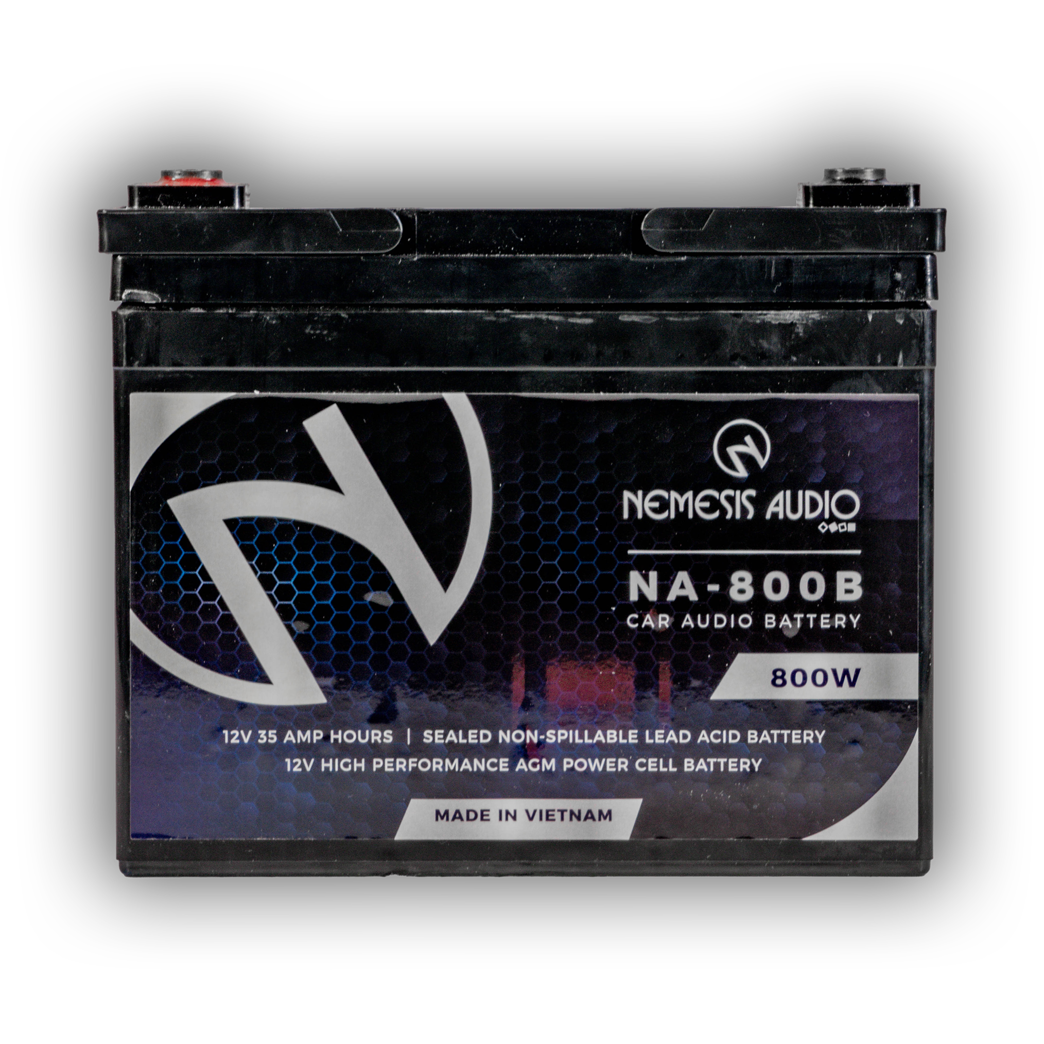 Nemesis Audio NA-800B 35AH 800W AGM Power Cell 12V Battery
