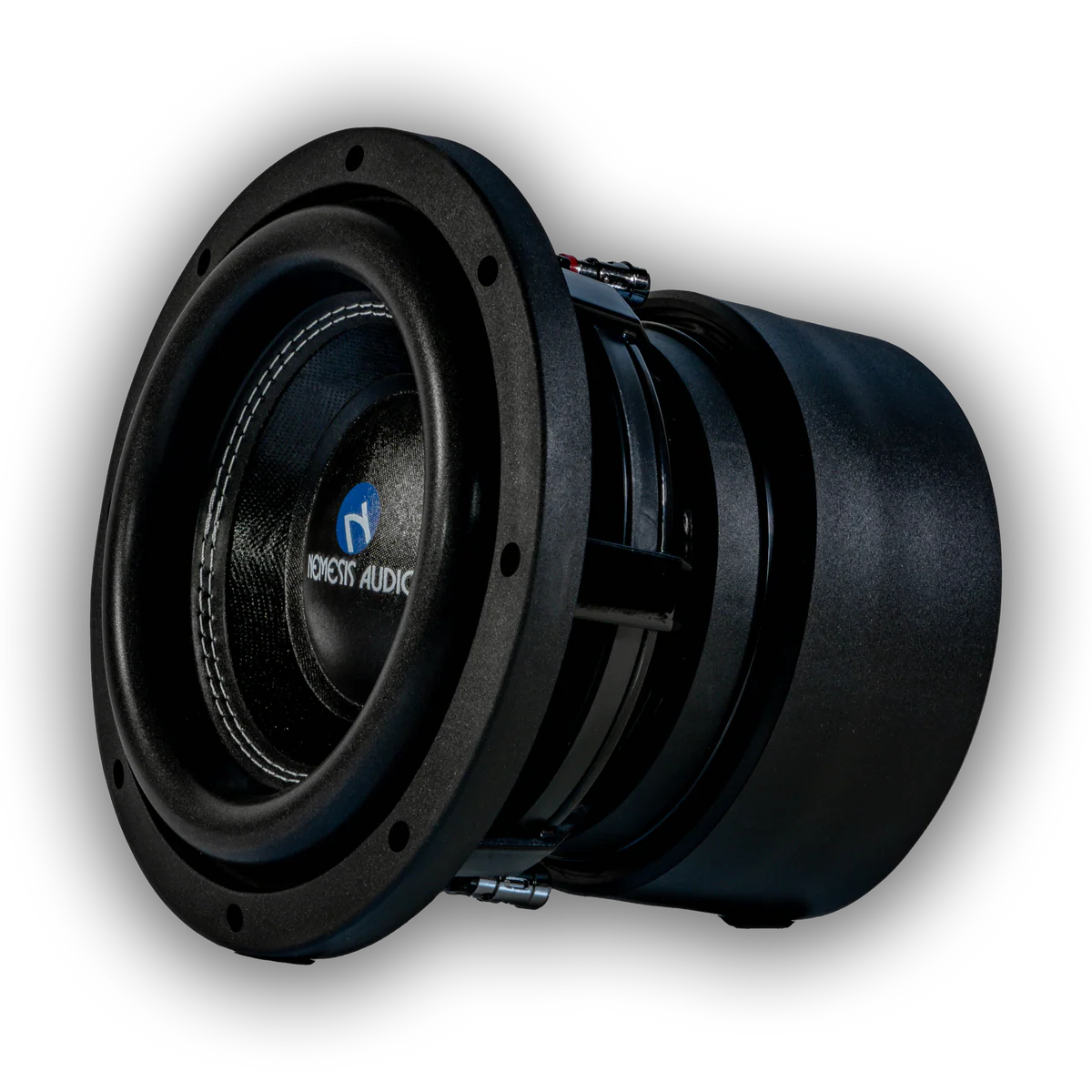 (2) Nemesis Audio NA-8M 8" 700W RMS & Chevy Crew Cab 07-18 Dual 8" Subwoofer Box Combo