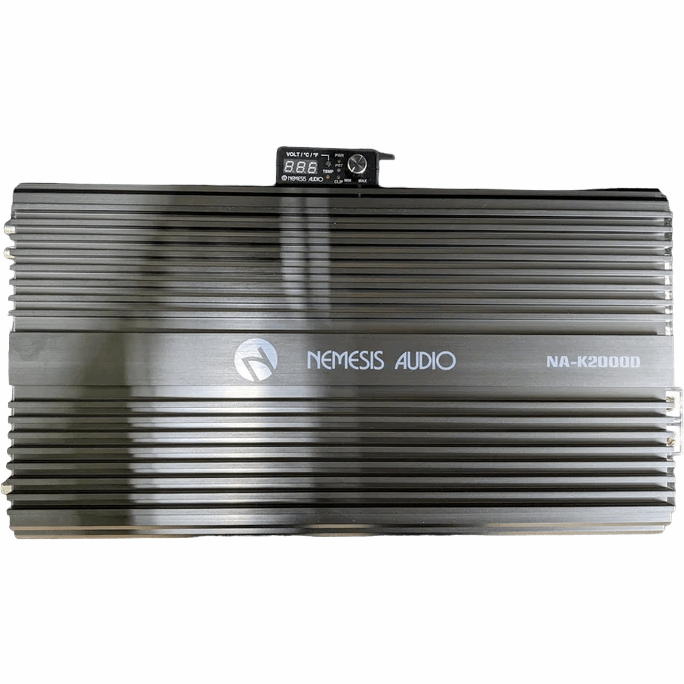 Nemesis Audio NA-K2000D Class D 1-Channel Monoblock Car Amplifier 2000