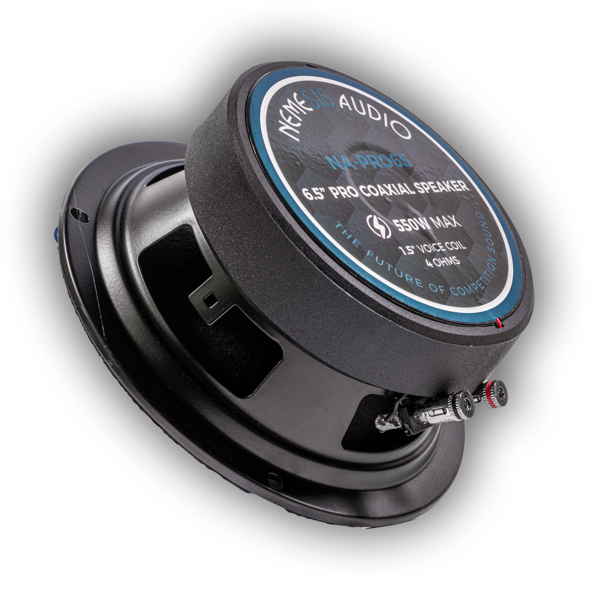 Nemesis Audio NA-PRO65 6.5" 240W Midrange Speaker with Built-in Bullet Tweeter 4-Ohm (Single)