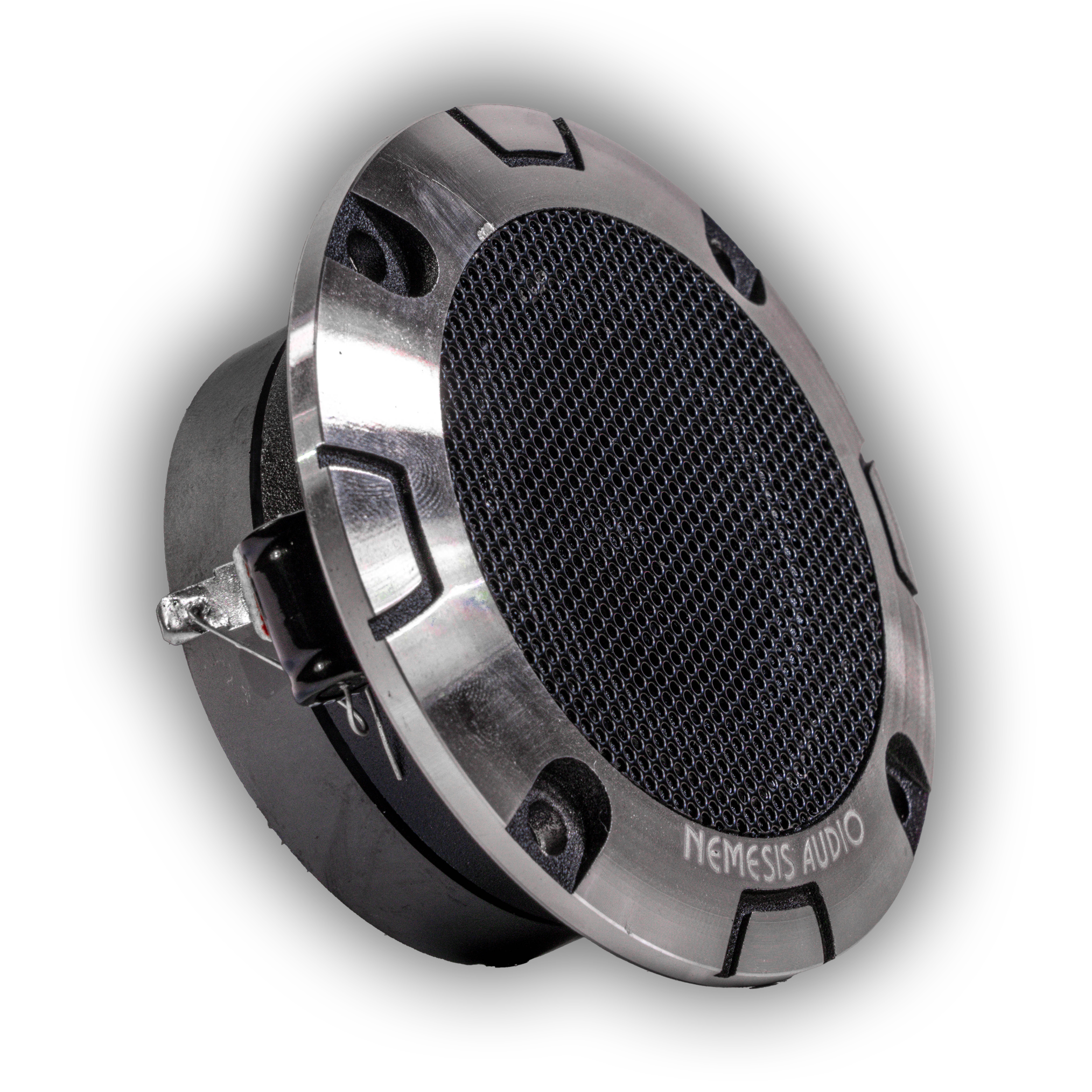 Nemesis Audio NA-TW19 3.7" 200W Pro Aluminum Super Bullet Tweeters with Capacitor Crossover (Pair)