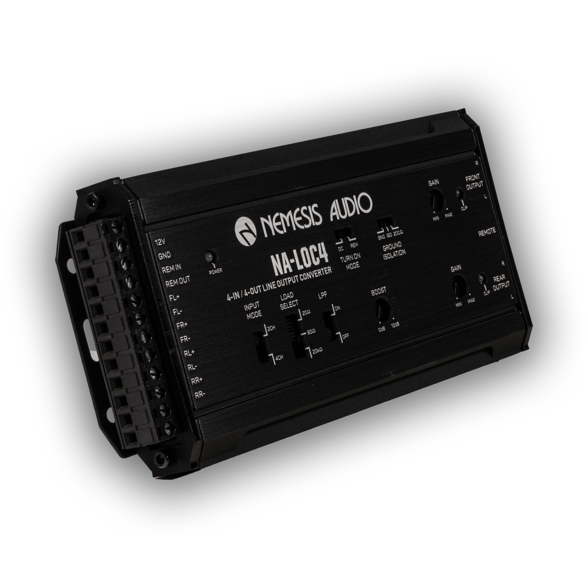 Nemesis Audio NA-LOC4 4-Channel Line Output Convertor