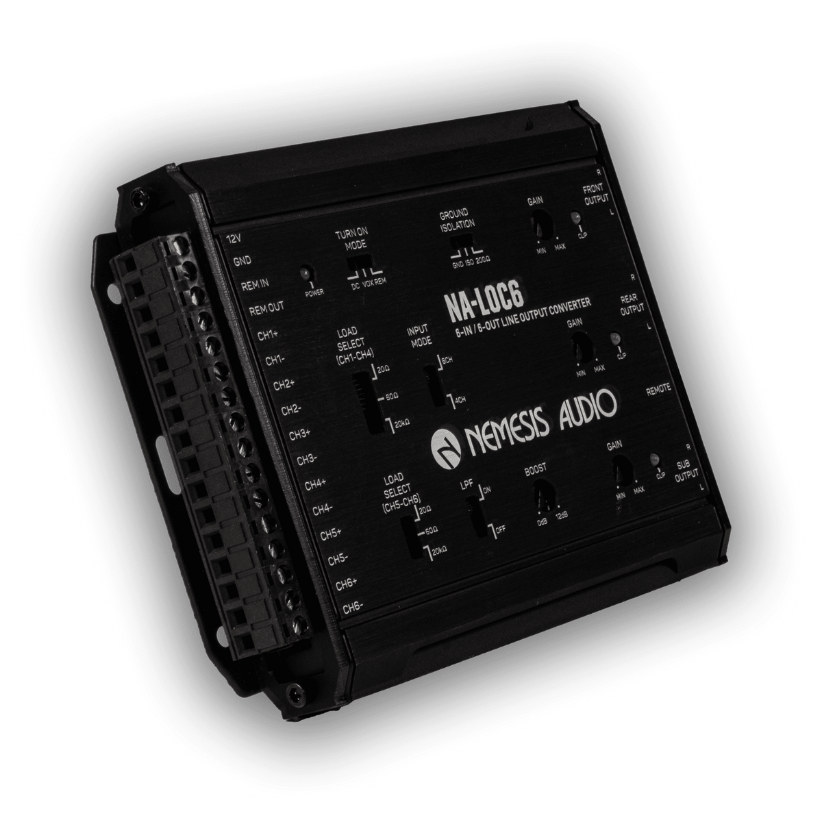 Nemesis Audion NA-LOC6 | 6-Channel 6-In / 6-Out Line-Output Converter