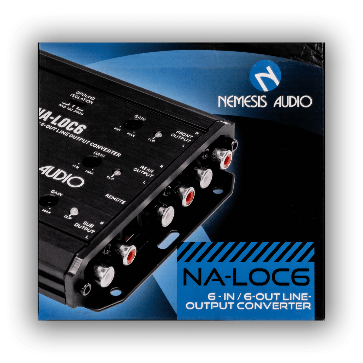 Nemesis Audion NA-LOC6 | 6-Channel 6-In / 6-Out Line-Output Converter