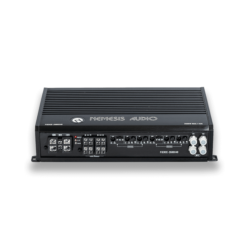 Nemesis Audio FIERCE-2600X4D 4-Channel Amplifier