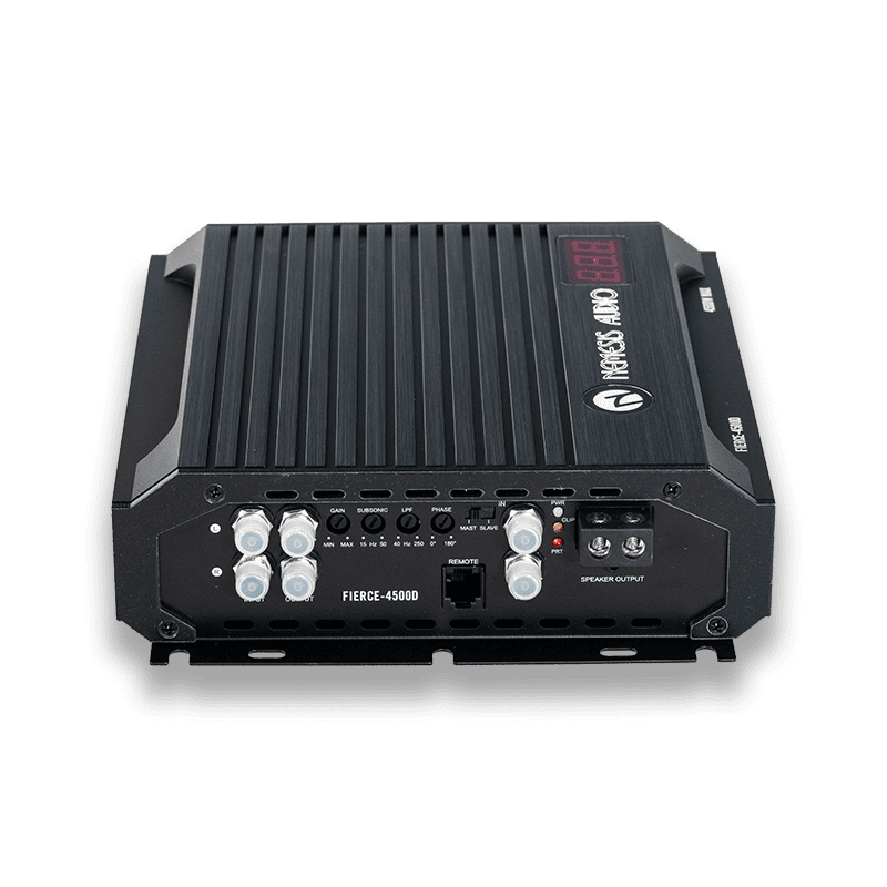 Nemesis Audio FIERCE-4500D 2510W RMS Monoblock Amplifier