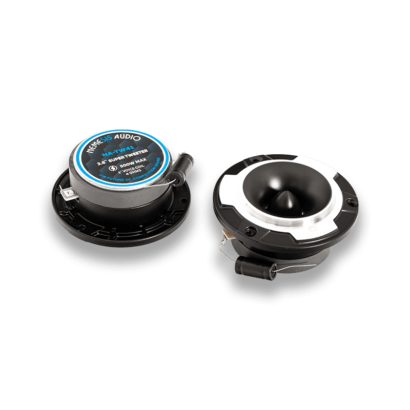 Nemesis Audio NA-TW41 3.8″ 250W RMS High-Efficiency Pro Audio Bullet Tweeter (Pair)