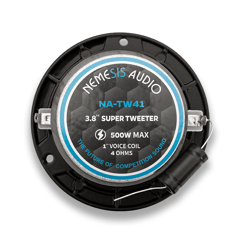 Nemesis Audio NA-TW41 3.8″ 250W RMS High-Efficiency Pro Audio Bullet Tweeter (Pair)