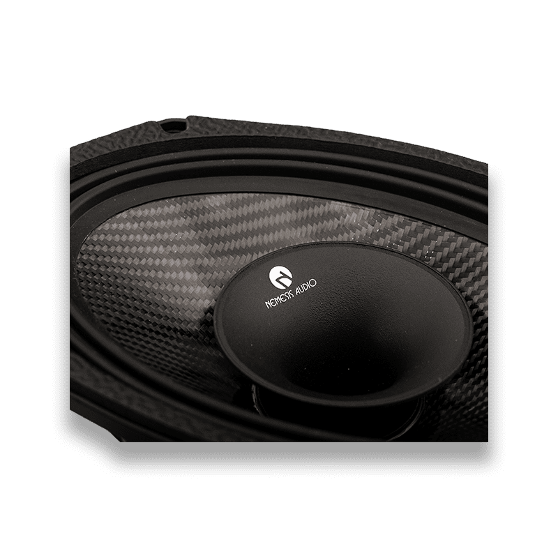 Nemesis Audio NEO-CX69CF 6"×9″ 350W RMS Marine Neodymium Coaxial Midrange Speaker (Single)