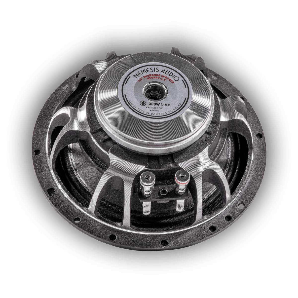 Nemesis Audio NEOPRO-6.5 | 6.5" 300W RMS Midrange Speaker 1.5" 150W RMS Voice Coil 4-Ohm