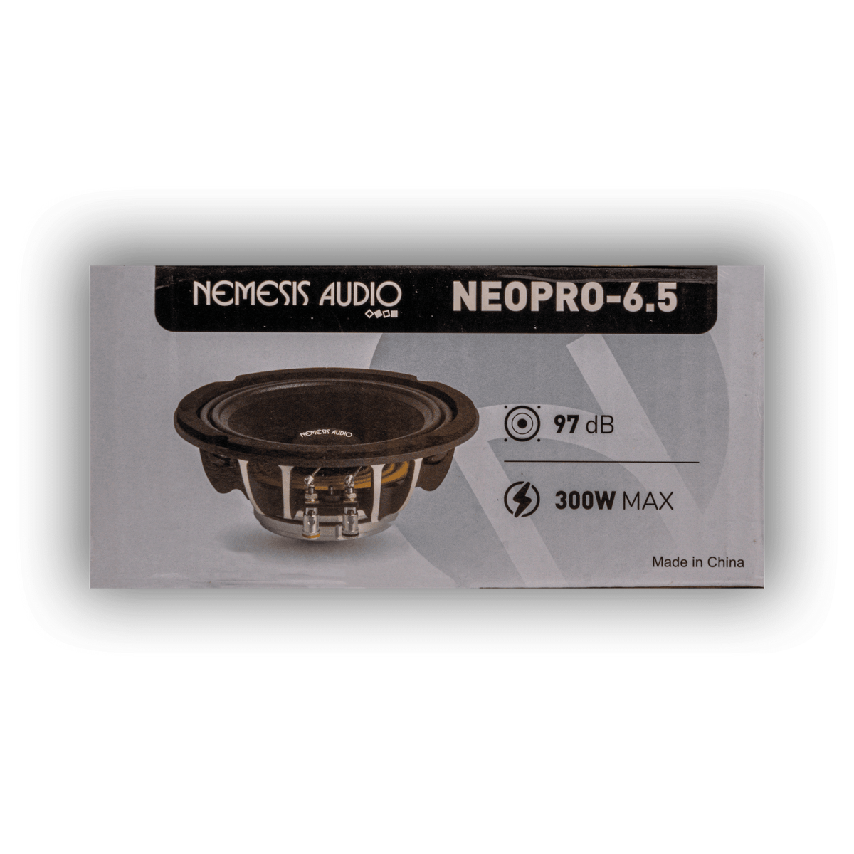 Nemesis Audio NEOPRO-6.5 | 6.5" 300W RMS Midrange Speaker 1.5" 150W RMS Voice Coil 4-Ohm