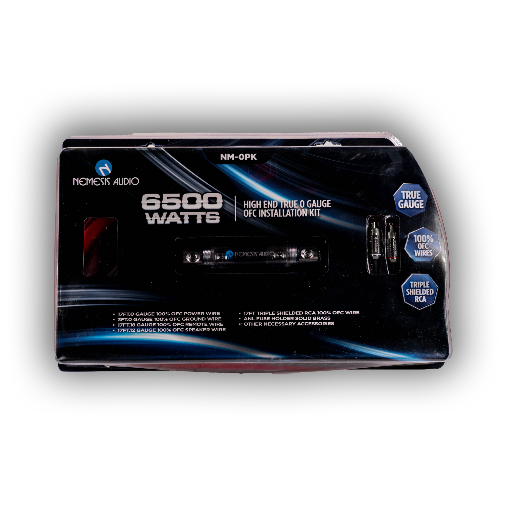 Nemesis Audio NM-0PK 100% OFC 0G Amp Kit