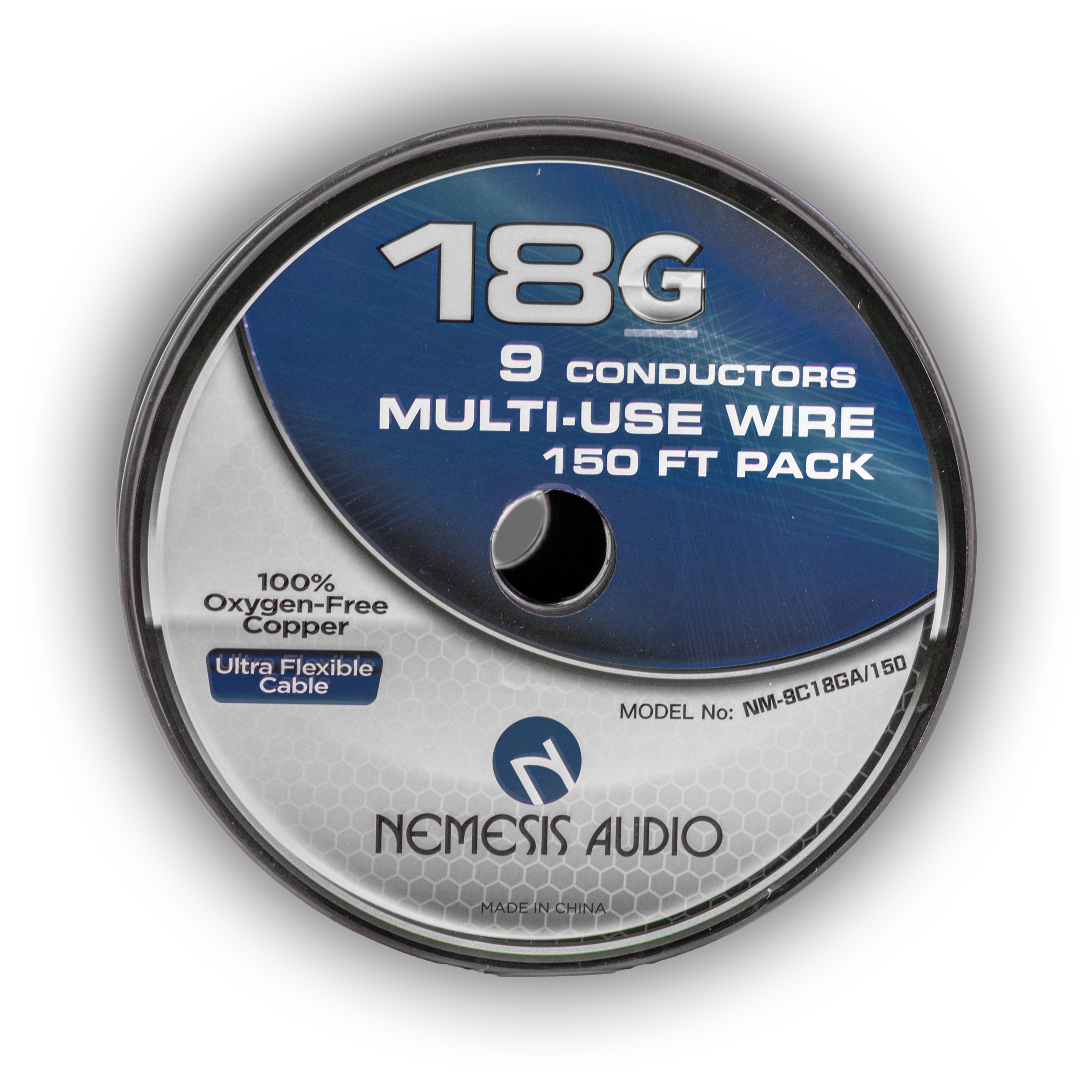 Nemesis Audio NM-9C18GA/150 18 Gauge Multi-Use Copper Speed Wire - 150 Ft