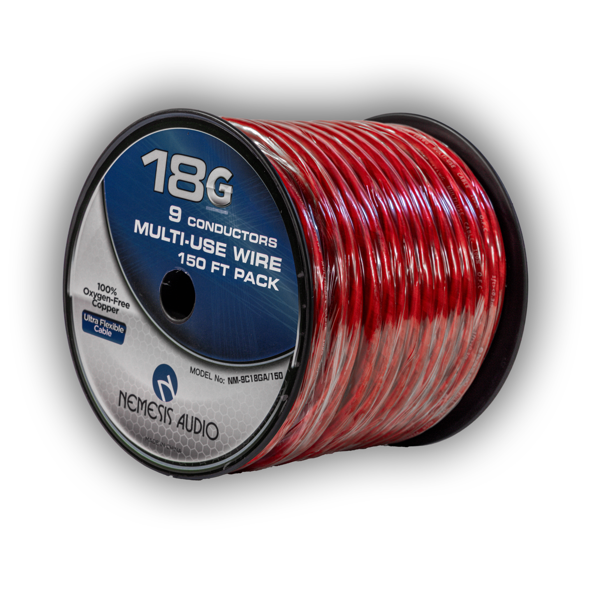 Nemesis Audio NM-9C18GA/150 18 Gauge Multi-Use Copper Speed Wire - 150 Ft