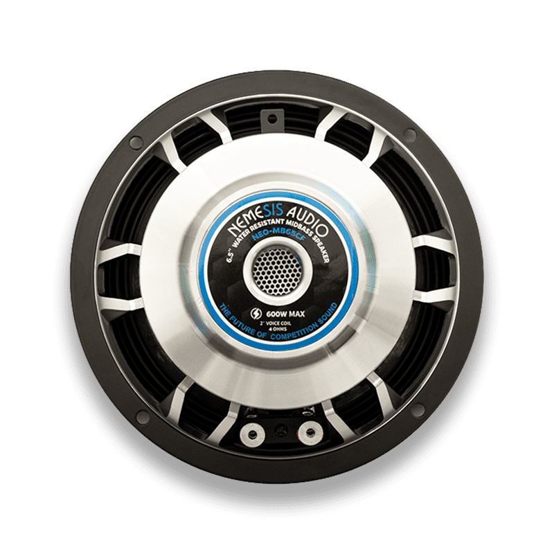 Nemesis Audio NEO-MB65CF 6.5″ 300W RMS Water Resistant Neodymium Midbass Speaker