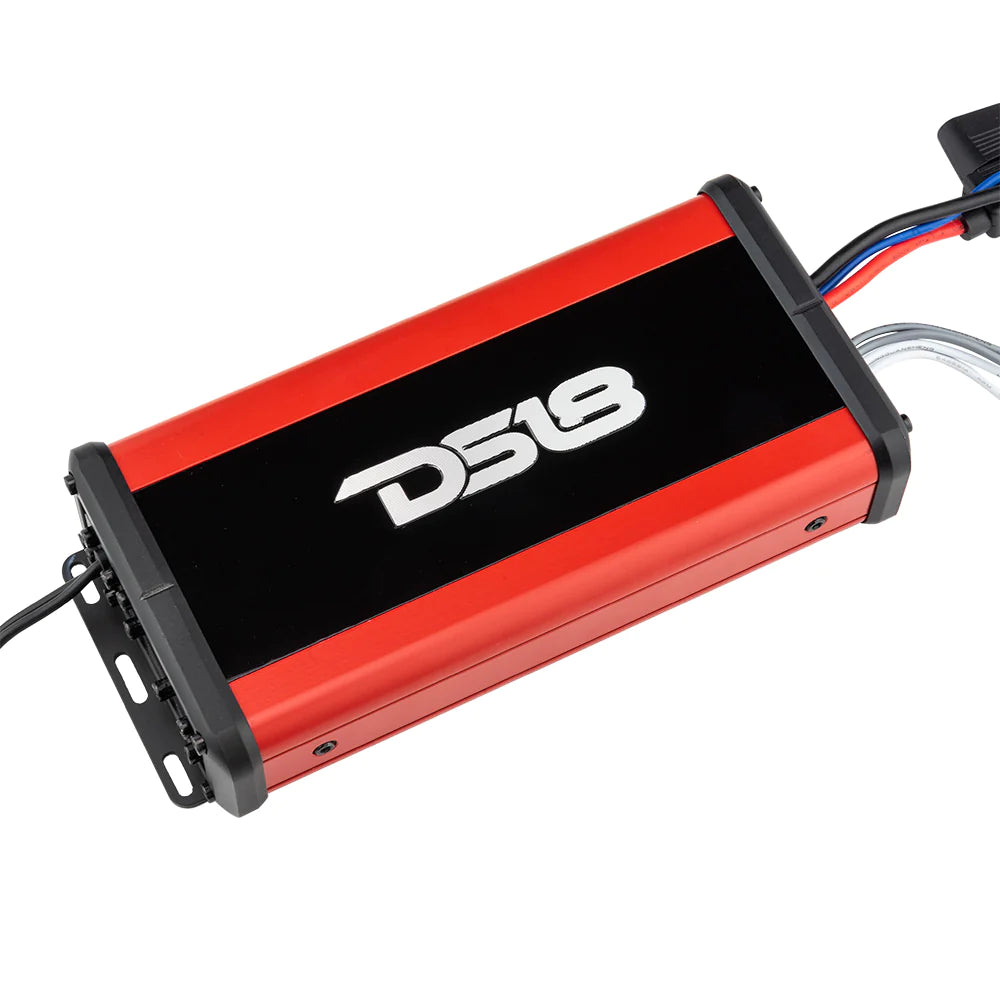 DS18 NXL-N2 2-Channel Full-Range Class D IP67 Marine & Powersports NANO Amplifier 2 x 100 Watts @ 4-Ohm