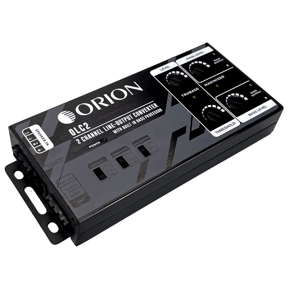 Orion OLC2 2-Channel Line Out Converter With Bass Processor