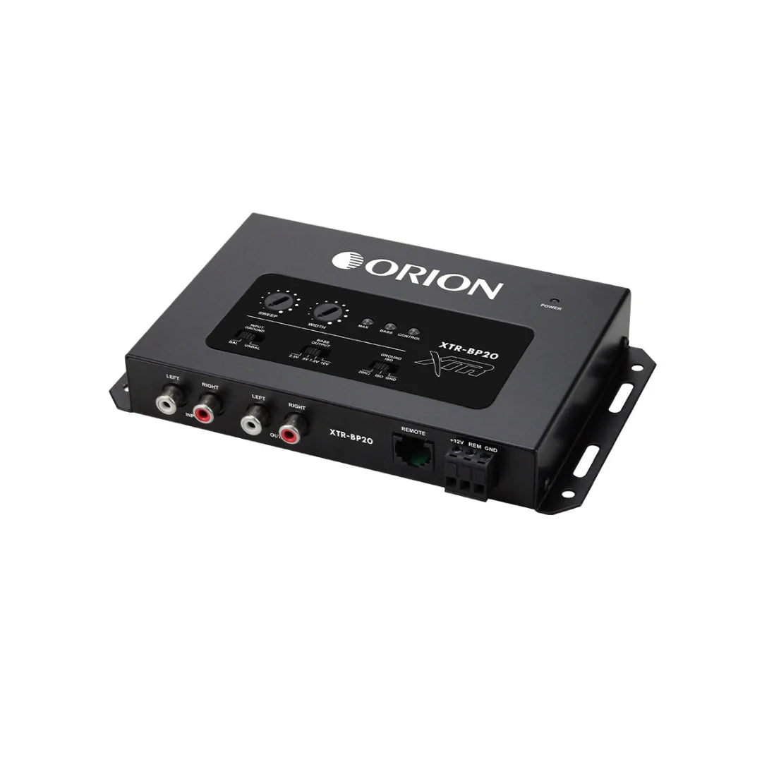Orion XTR-BP20 Bass Processor with 10V Output & Precision Bass Control