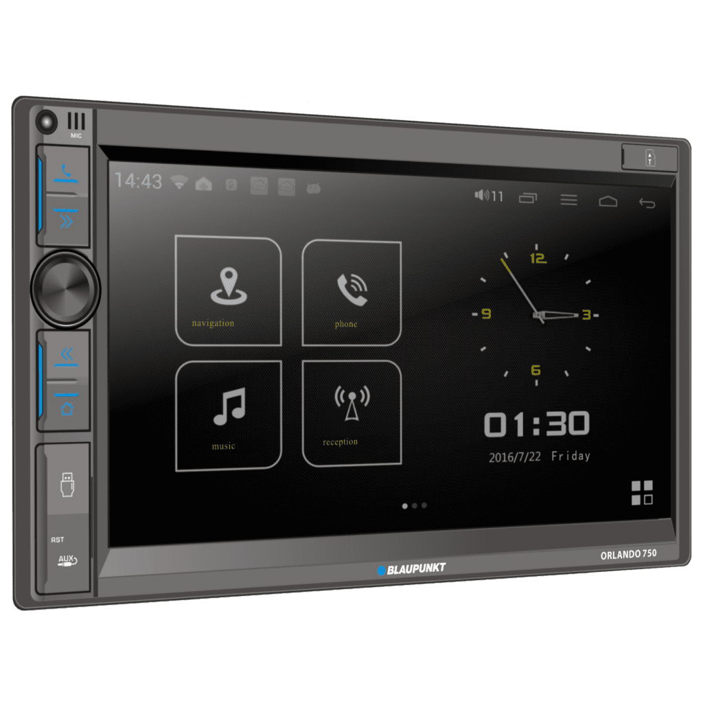 Blaupunkt Orlando 750 6.9" Touch Screen w/ Wireless Apple CarPlay & Android Auto