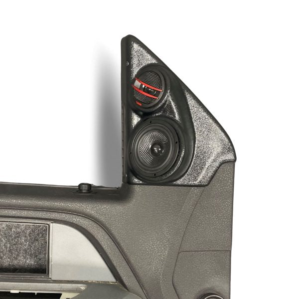 Custom Speaker Pods 3.5″ and Tweeter Speaker Pods for the Sail Panel of a 09-14 Ford F-150