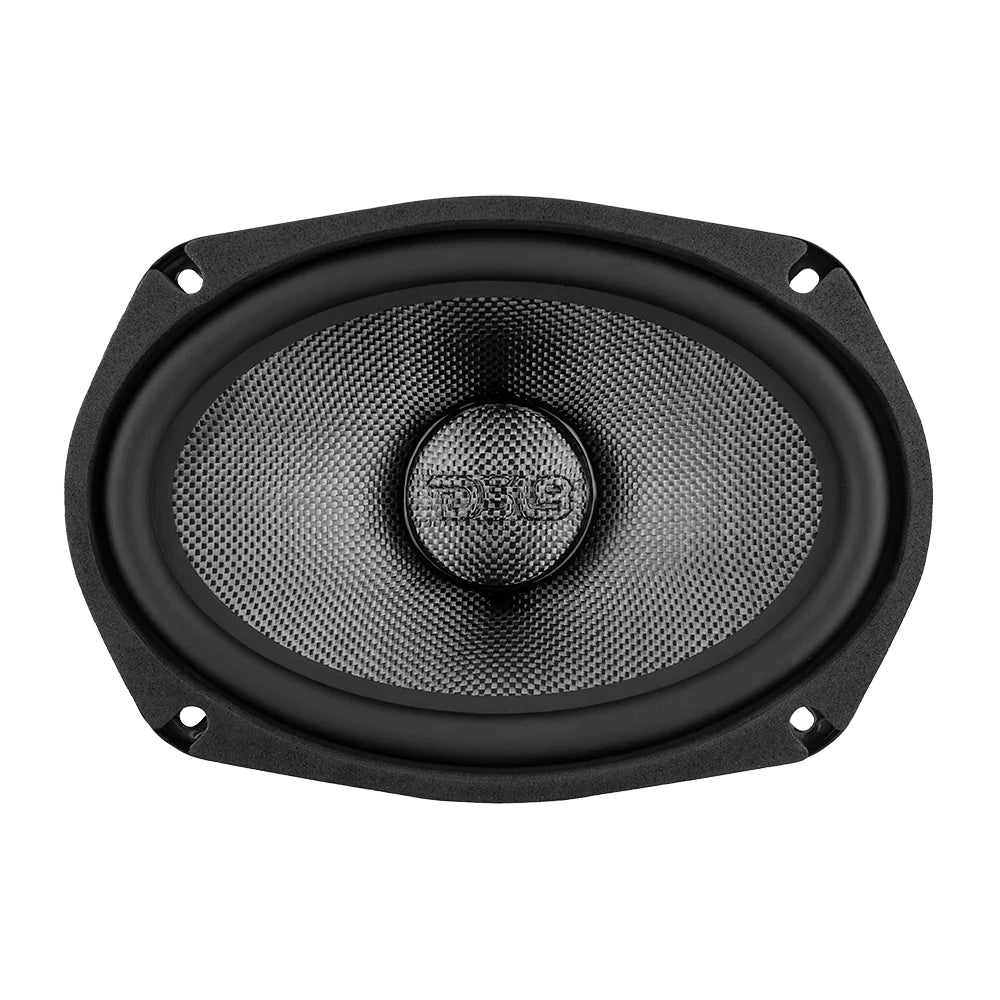 DS18 PRO-CF69.4NR 6x9" Neodymium Carbon Fiber Water Resistant Cone Midbass Loudspeaker 300 Watts 4-Ohm (Single)