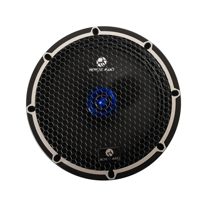 Nemesis Audio PRO-SLM8 | 8" 250W RMS Slim Pro Coaxial Speaker (Single)