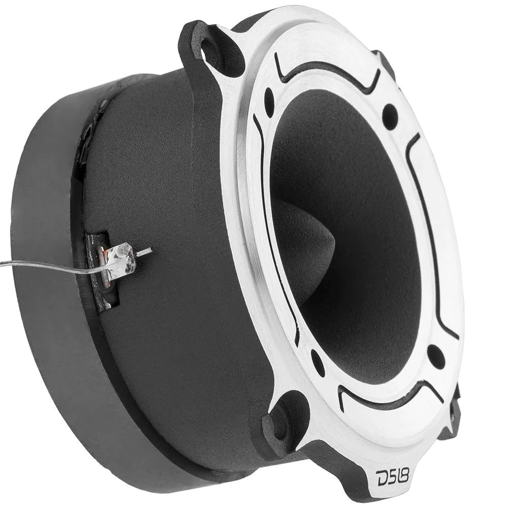 DS18 PRO-TW120 3” Pro Aluminum Super Bullet Tweeter – 240 Watts w/ Built in Crossover (Pair)