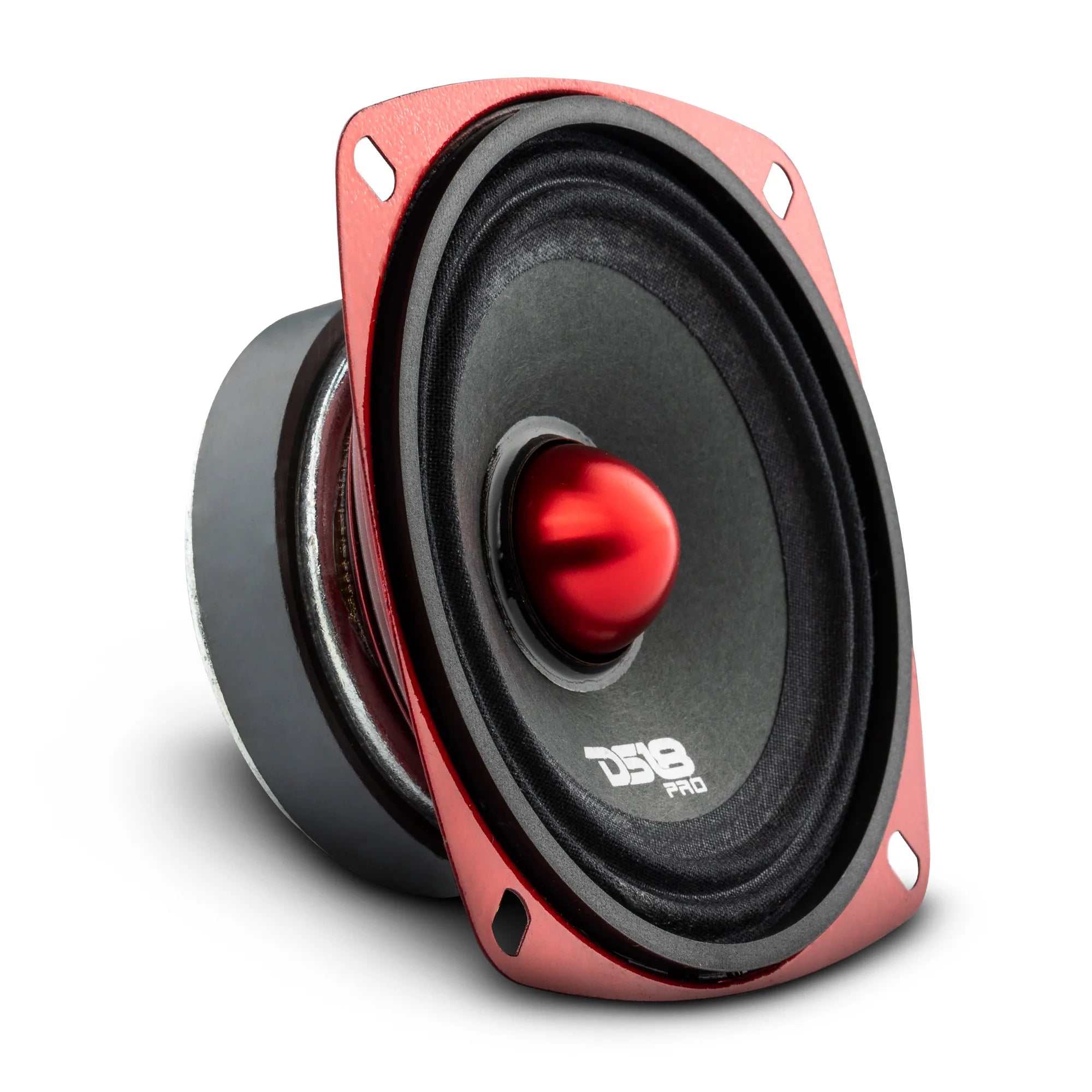 DS18 PRO-X4.4BMSL 4" 100W RMS Shallow Midrange Bullet Speaker (Single)