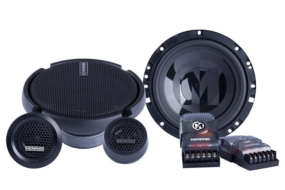 Memphis Audio PRX60C 6.5" Oversized Component Set w/ 1" Tweeters (Pair)