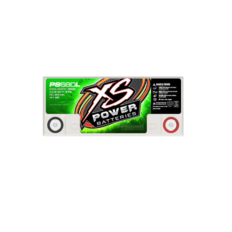 XS Power PS680L 20AH 1000 Watts AGM Power Cell 12-Volt Battery